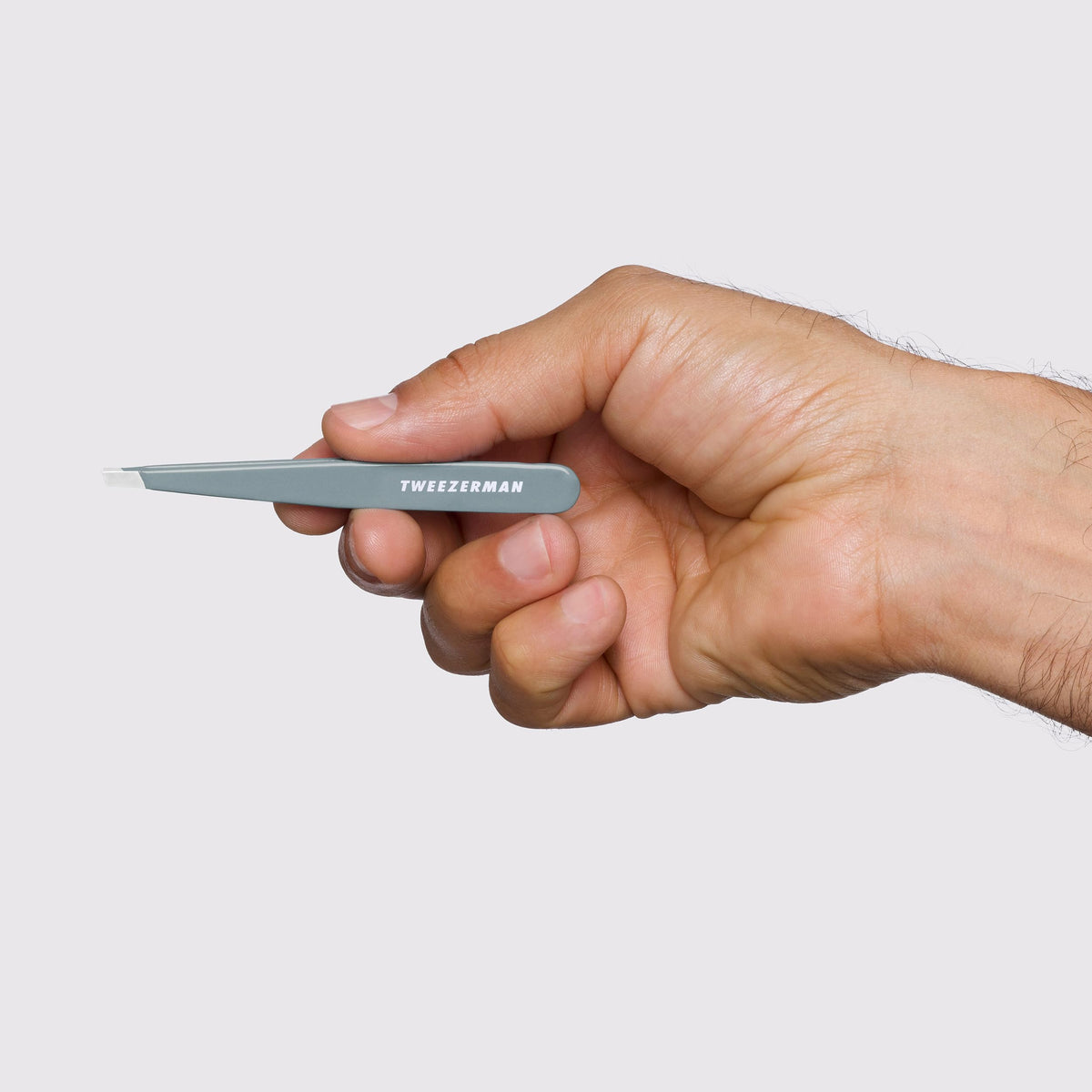 Tweezerman Slant Tweezer Mist Blue packaging