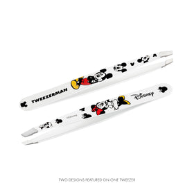Tweezerman Slant Tweezer packaging with Mickey Mouse and Minnie Mouse