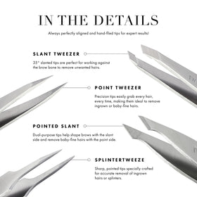 Tweezerman Steel Point Tweezer with packaging