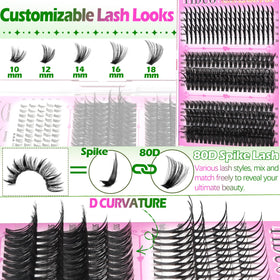 Tweezers and eyelash brush included in YIDUO kit