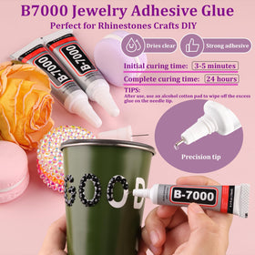Tweezers and pickup pen from TINKRSTUFF rhinestones kit