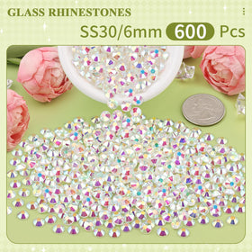Tweezers and pickup pen included with BELLEBOOST rhinestones