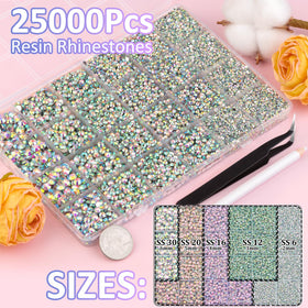 Tweezers and pickup pen included with TINKRSTUFF rhinestones