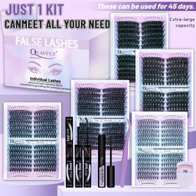 Tweezers from the QUAFFLY Lash Extension Kit