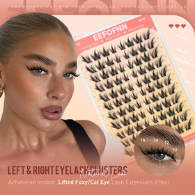 Tweezers included in Eefofnn Manga Lash Clusters Kit