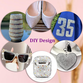 Tweezers included in TINKRSTUFF rhinestones kit