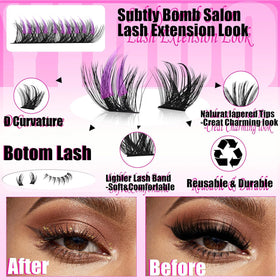 Tweezers included in YIDUO Manga Lash Clusters Kit