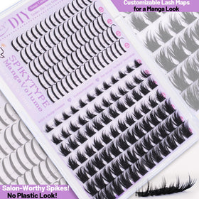 Two cleaning brushes included in QUAFFLY Lashes Kit