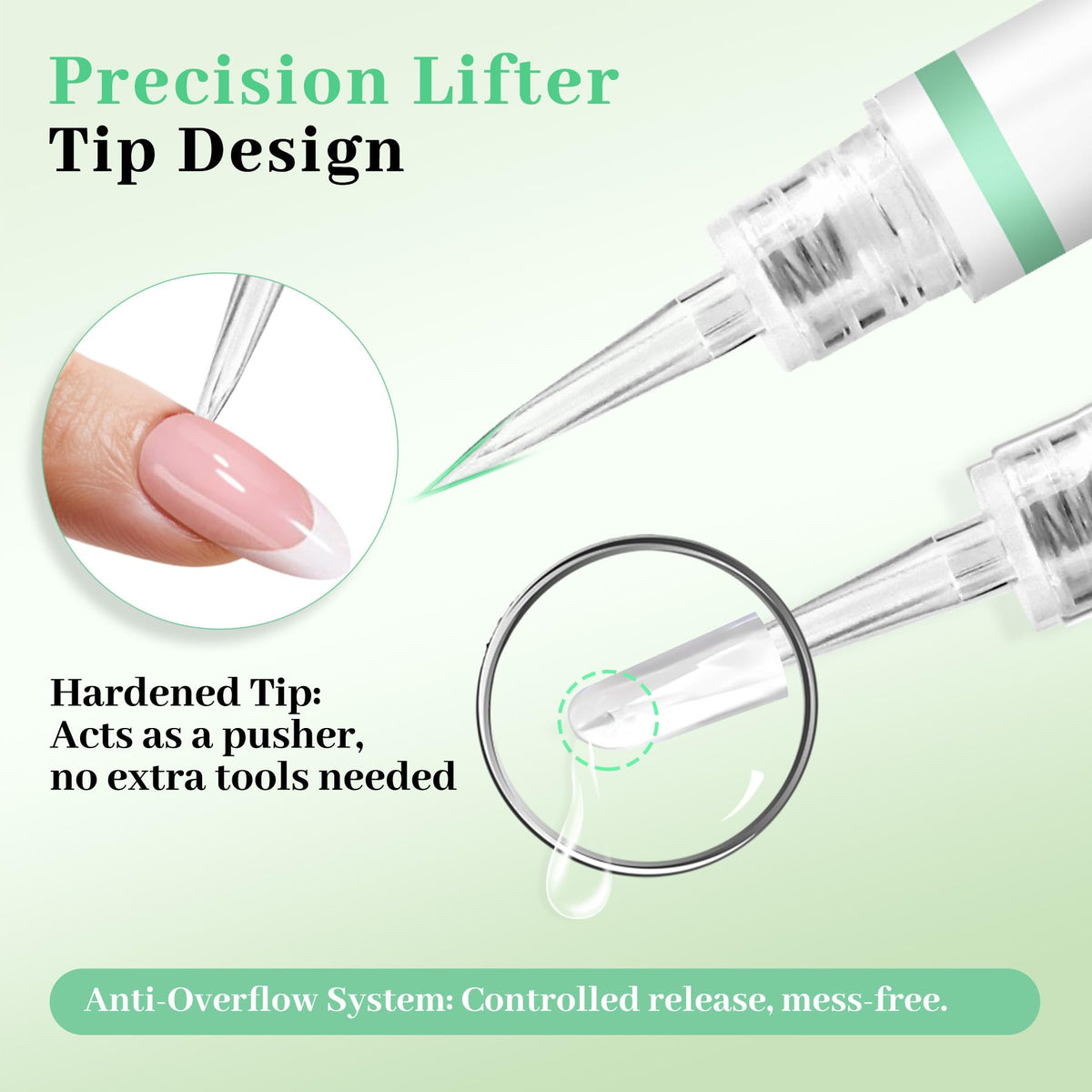Two LEYKOSH Nail Glue Remover pens side by side