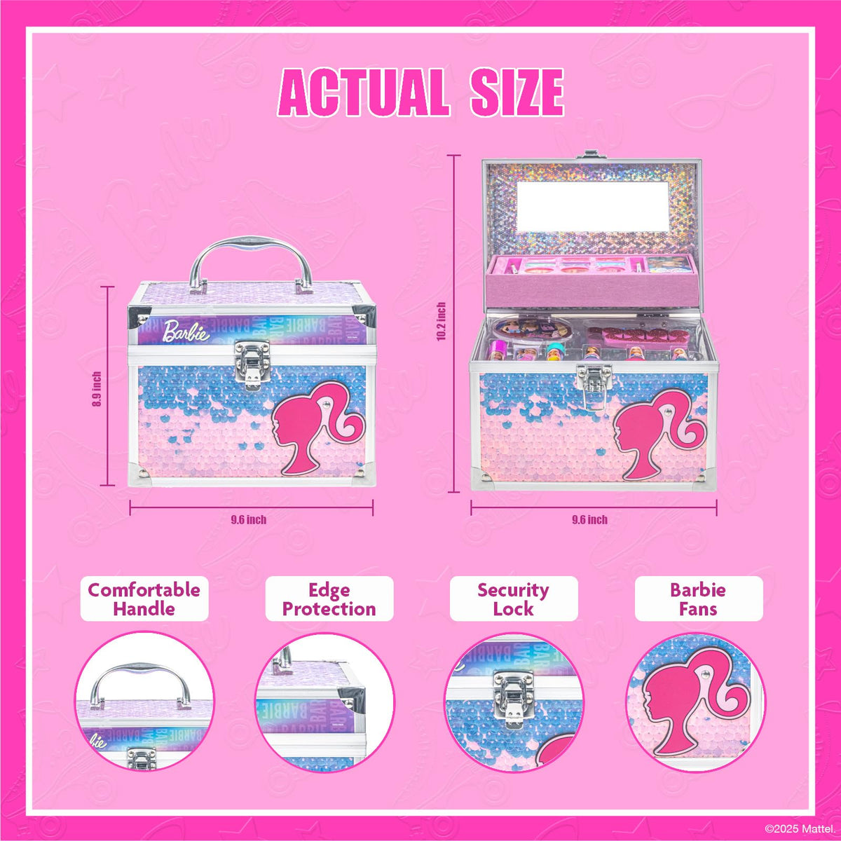 Two lip balms in cherry and bubble gum flavours