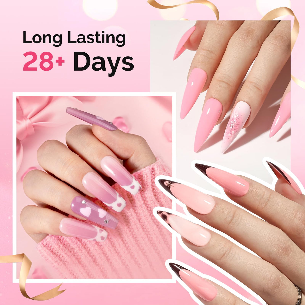 Two nail files included in the MelodySusie kit