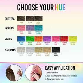 Two Punky Temporary Hair Color Spray Pale Pink bottles