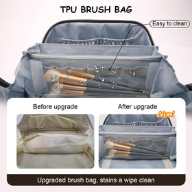 Two small pouches from BOYATU travel makeup bag set