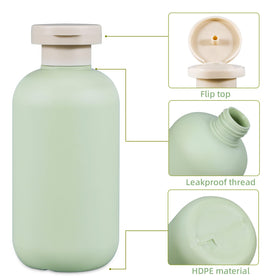 Two UMETASS squeeze bottles on a travel bag
