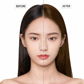 TYAYW Chestnut Brown Hair Dye Shampoo 3 in 1 application process