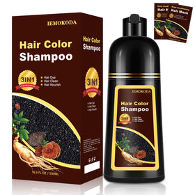 TYAYW Coffee Hair Dye Shampoo 3 in 1 front view