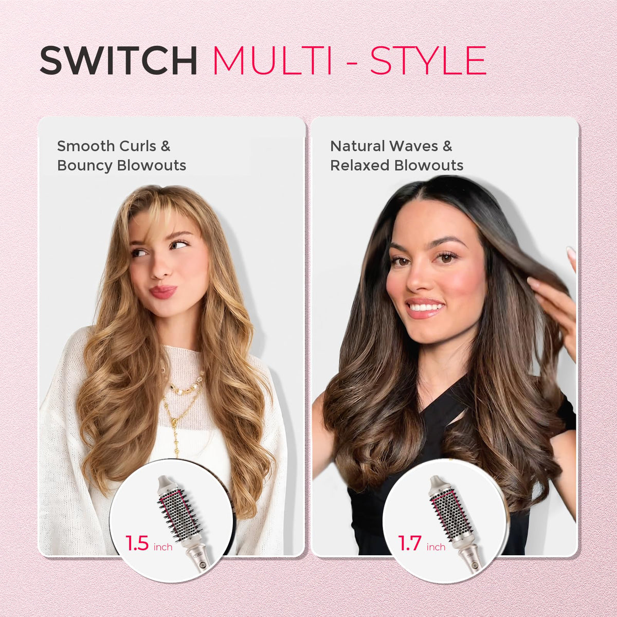 TYMO 2.0 Thermal Brush side view