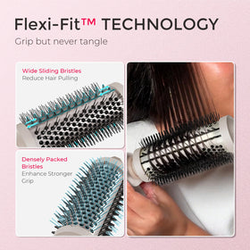 TYMO 2.0 Thermal Brush with Flexi-Fit bristles