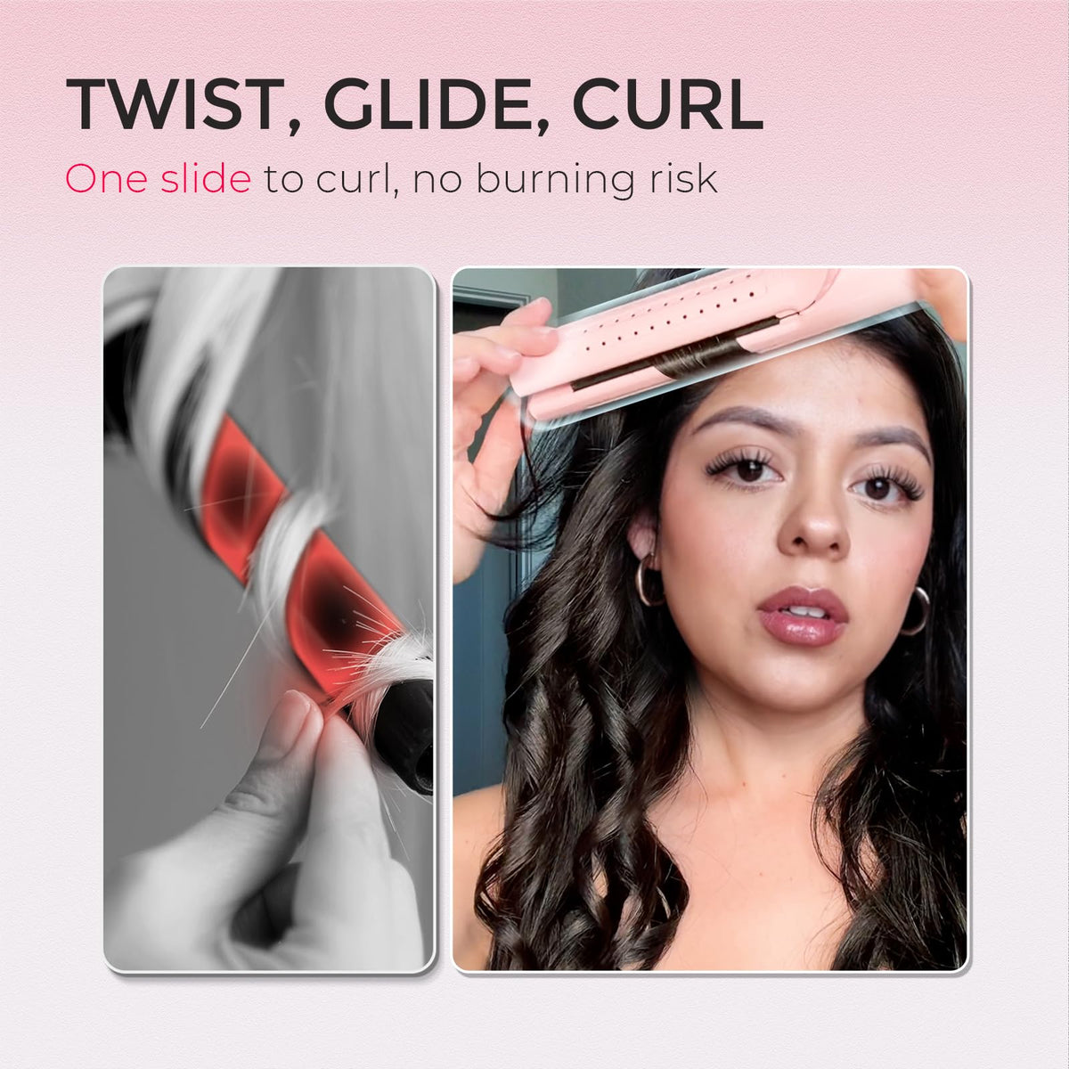 TYMO Airflow 2.0 Curling Iron Flat Iron with accessories