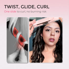 TYMO Airflow 2.0 Curling Iron Flat Iron with accessories