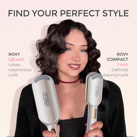 TYMO Curling Iron showing T-GLOSS ceramic coating