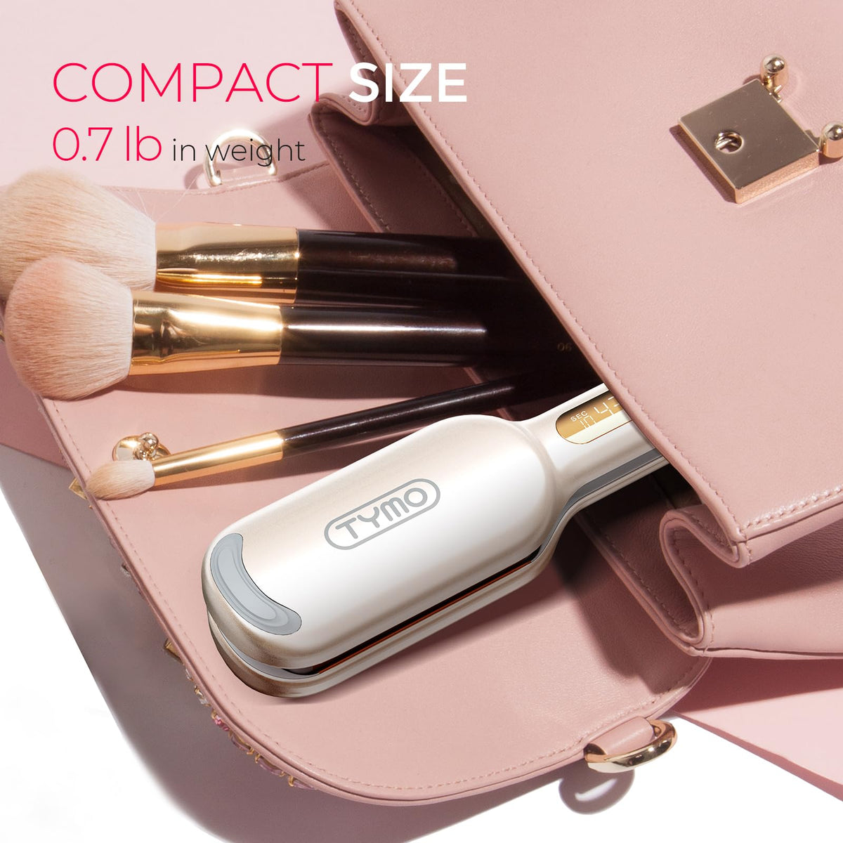 TYMO Curling Iron with full-wrap insulation design