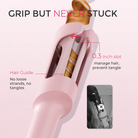 TYMO CurlPro curling iron with 360° anti-scald design