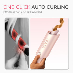 TYMO CURLPRO curling wand with ceramic coating and 1 inch barrel