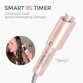 TYMO CURLPRO curling wand with packaging displayed
