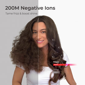 TYMO Hair Dryer Brush packaging display