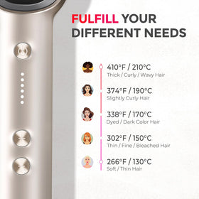 TYMO Hair Straightener Brush auto-off feature demonstration