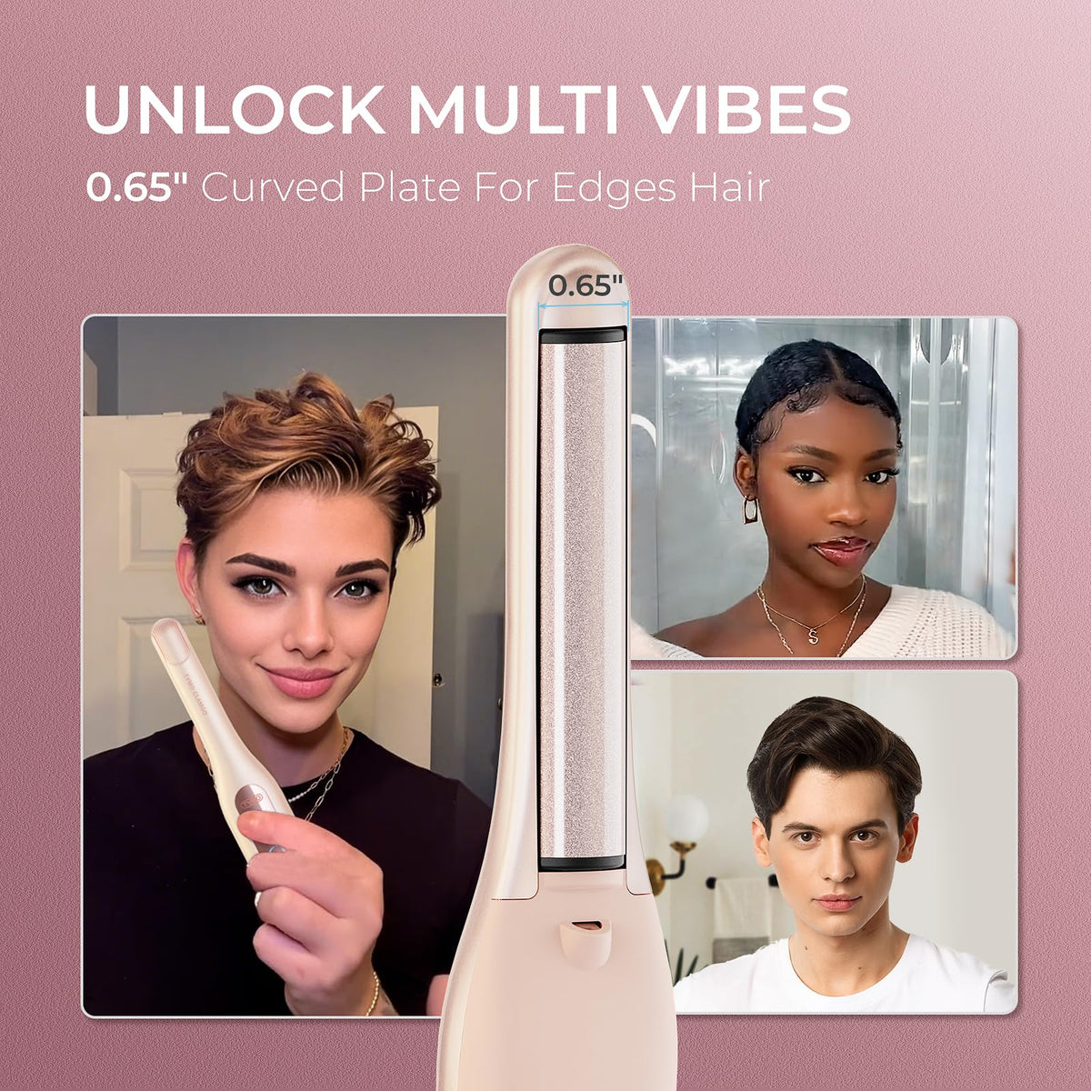 TYMO Mini Flat Iron in travel bag