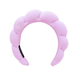 TYSSELY Spa Headband front view in flower and cloud design