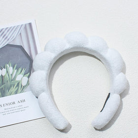 TYSSELY Spa Headband side view showing soft material