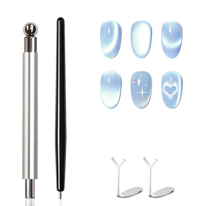 uadbau 4-Piece Cat Eye Magnet Set front view