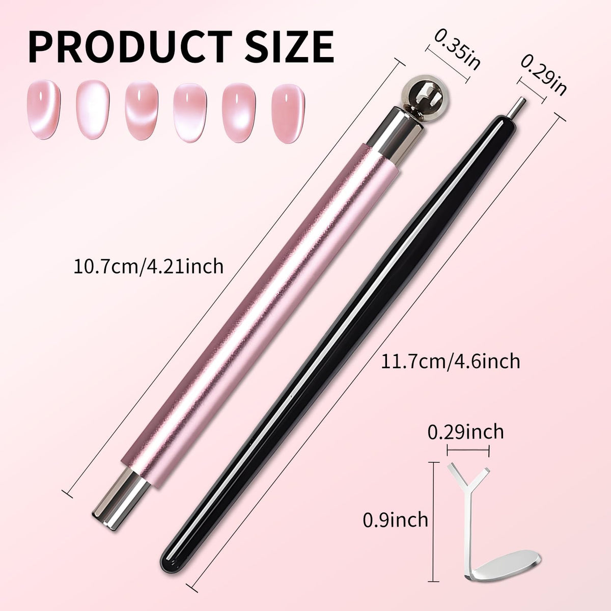 uadbau Cat Eye Magnet Set packaging and contents