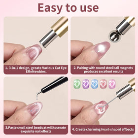 uadbau Cat Eye Magnet Set packaging front view