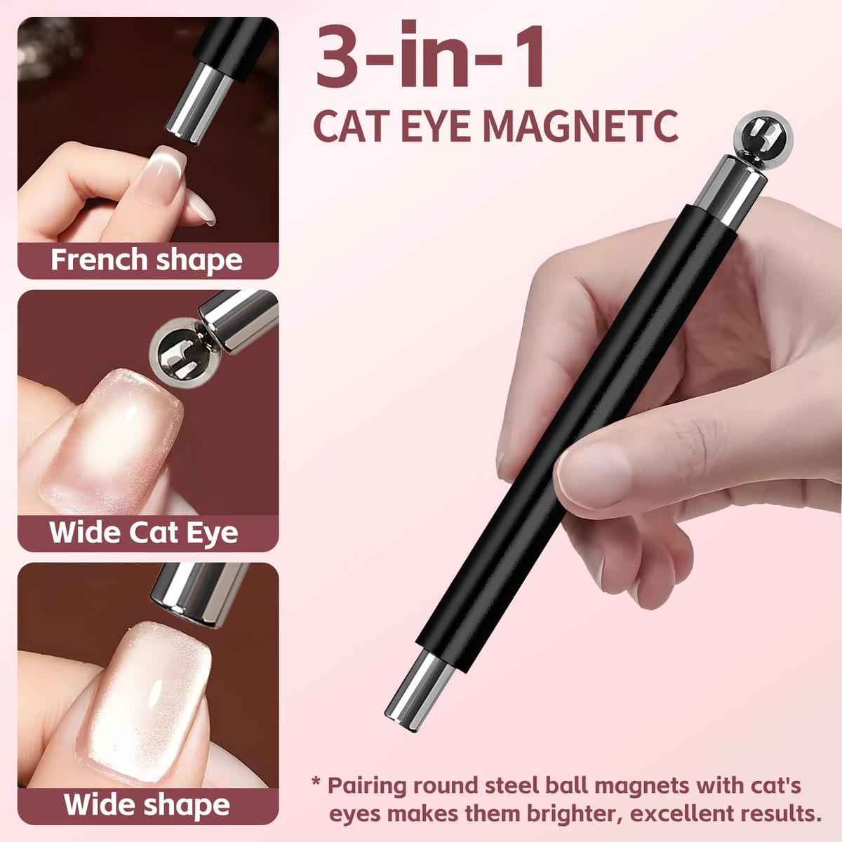 uadbau Cat Eye Magnet Set packaging showing all four magnets