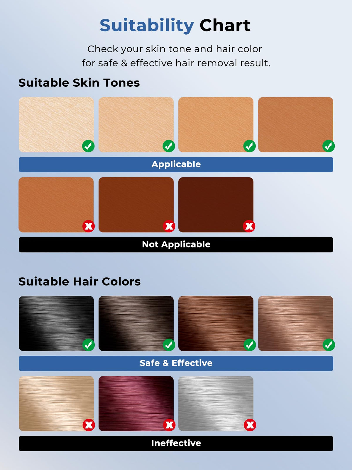 Ubroo Laser Hair Removal Device demonstrating ice cooling technology