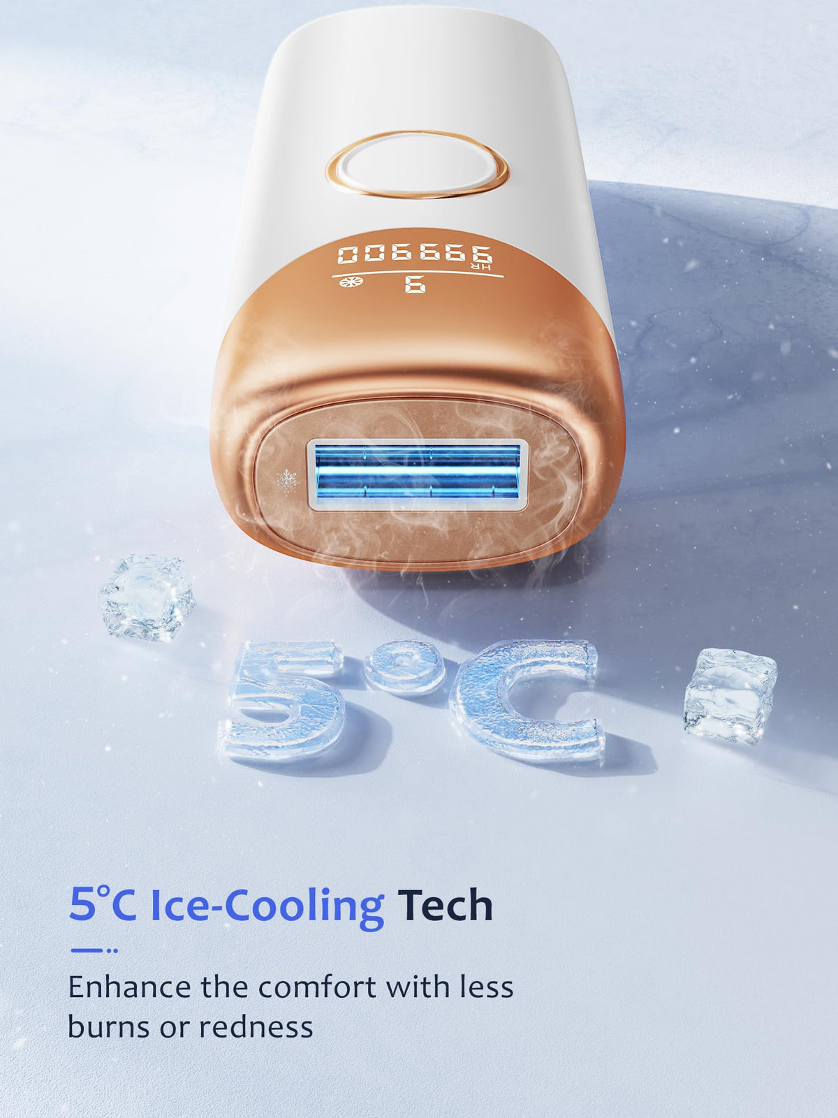 Ubroo Laser Hair Removal Device with user manual