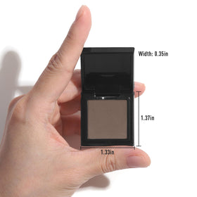 UCANBE Cocoa Brown Shimmer Eyeshadow palette open