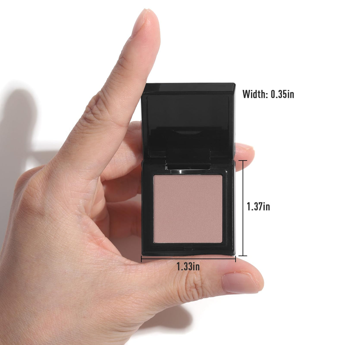 UCANBE Dusty Rose Pink Eyeshadow Palette packaging display
