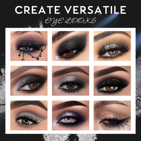 UCANBE Halloween Eyeshadow Palette in acrylic packaging