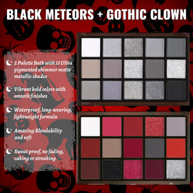 UCANBE Halloween Eyeshadow Palette showcasing creamy buttery textures