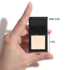 UCANBE Light Beige Single Eyeshadow Palette opened showing all shades
