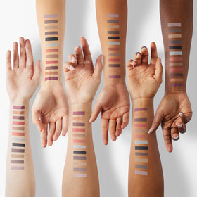 UCANBE Matte Eyeshadow Palette open displaying all shades