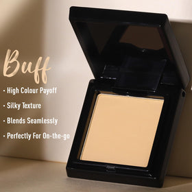UCANBE Nude Single Eyeshadow Palette with makeup brushes