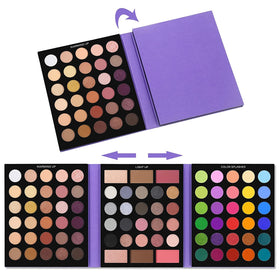 UCANBE palette with highlighters and blushers