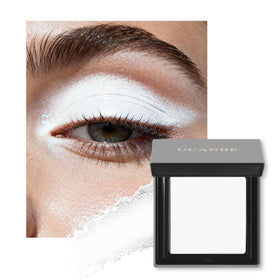 UCANBE White Single Eyeshadow Palette front view with 22 shades