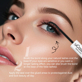 UCOOLME Lash Bond and Seal application demonstration